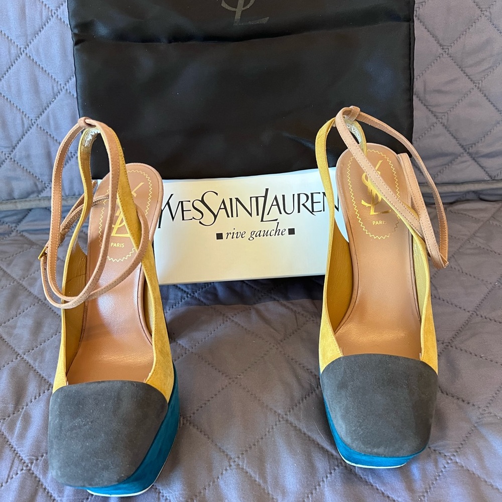 YSL Obsession A-Strap 105 Pumps